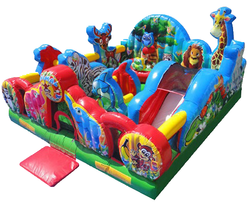 Toddler Animal Kingdom Playland T201 18'x18' Toddler Animal Kingdom Playland T201 18'x18'