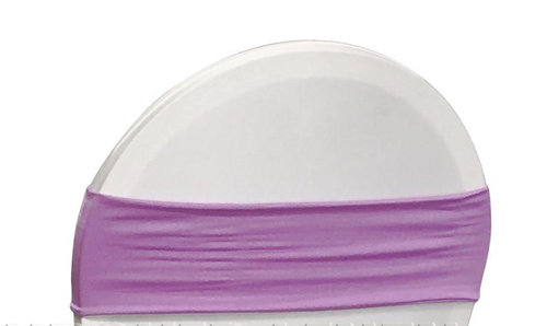 Linen: Lavender Chair Band Linen: Lavender Chair Band