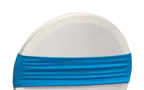 Linen: Turquoise Chair Band Linen: Turquoise Chair Band