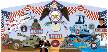 Banner: Military Banner: Military