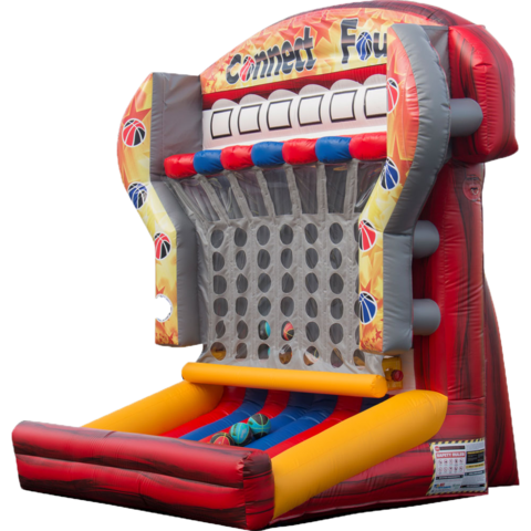 Connect 4 Inflatable Basketball Game Connect 4 Inflatable Basketball Game