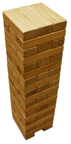Giant Jenga Game Giant Jenga Game
