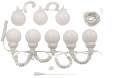 8 Globe String Lights 8 Globe String Lights