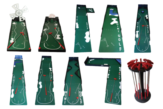 Mini Golf Holes 1-9 Mini Golf Holes 1-9