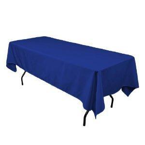 Linen: Royal Blue Rectangular Tablecloth 60 Linen: Royal Blue Rectangular Tablecloth 60