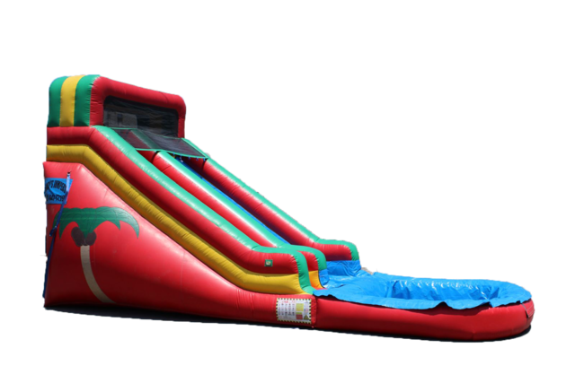 18' Tropical Water Slide 507 13'x32' 18' Tropical Water Slide 507 13'x32'