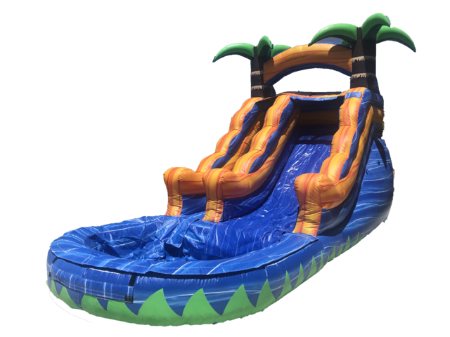 14' Paradise Water Slide 512 11'x25' 14' Paradise Water Slide 512 11'x25'