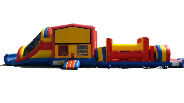 50' Blue Obstacle Course Modular 13'x50' 50' Blue Obstacle Course Modular 13'x50'