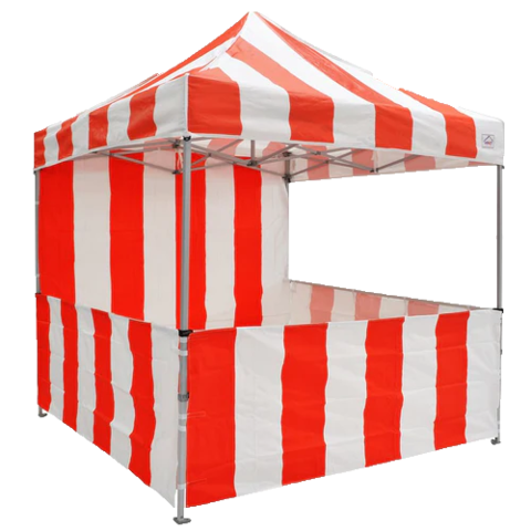 Carnival Booth 8'x8' with side skirts