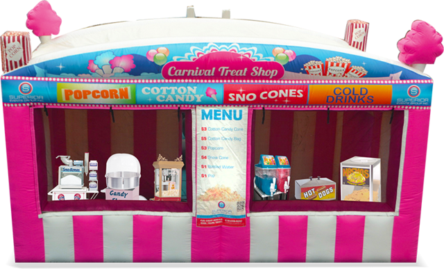 Carnival Treat Shop 15'x20' Carnival Treat Shop 15'x20'
