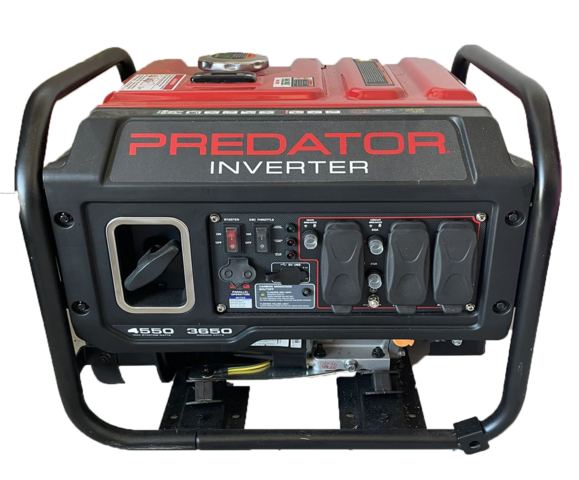 Inverter Generator 4550 Watts (2 available outlets)