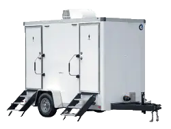 Luxury 2 Stall Restroom Trailer Luxury 2 Stall Restroom Trailer