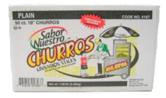 Extra Churros (1 box of 50 frozen pre-cooked 10
