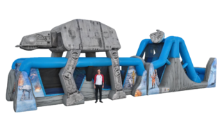 50' Star Wars Obstacle Course 11'x50' H920+H921