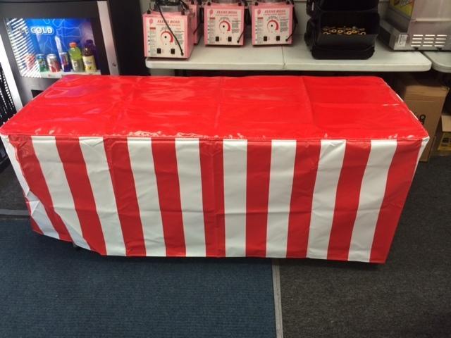6' Long Table Vinyl Carnival Tablecovers 6' Long Table Vinyl Carnival Tablecovers