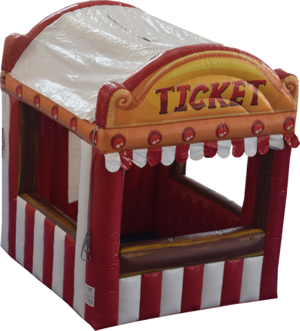 Ticket Inflatable Booth 9'x10' Ticket Inflatable Booth 9'x10'
