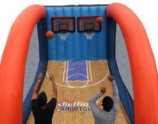 Large Basketball Shootout Dual Lane