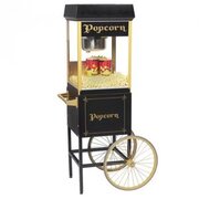 Popcorn Machine with Cart 8oz Black