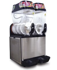 2.9 Gallon 2-Bowl Slushy/Frozen Beverage Machine with electronic control 