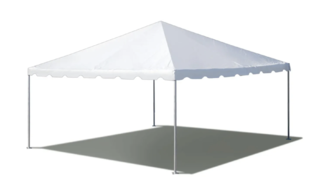 15' x 15' West Coast Frame Party Tent - White