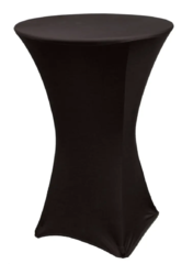 Black Cocktail Table Cover