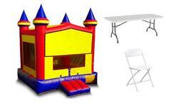 Pckg 1- Castle 2 tables 16 chairs Pckg 1- Castle 2 tables 16 chairs