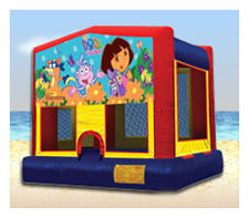 Dora the Explorer Moonwalk Inflatable Party Rental