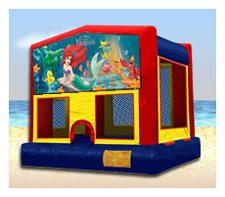 The Little Mermaid Bounce House Inflatable Party Rental