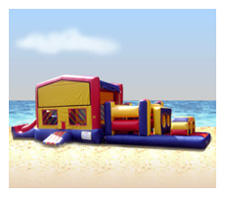 40' Mini Obstacle Course Inflatable Party Rental