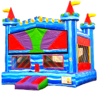 Blue Marble Bounce House M109