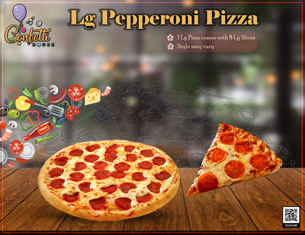 Lg Pepperoni Pizza Lg Pepperoni Pizza