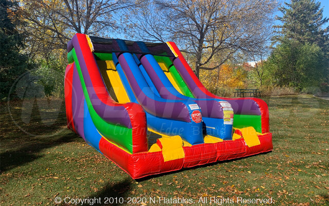 12' Double Lane Slide 12' Double Lane Slide