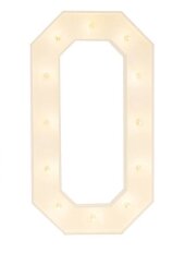 4ft Wood Marquee Light #0