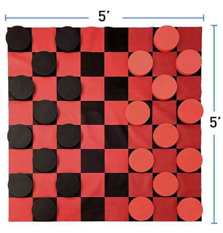 GIANT Yard Checkers GIANT Yard Checkers