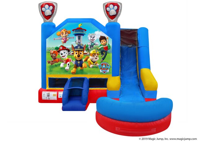 Wet Paw Patrol Bounce House Combo