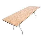 8 Foot Banquet Wooden Table
