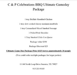 Ultimate Game Day Package