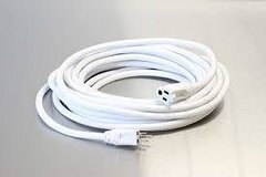 Extension Cord 100 ft (White) Extension Cord 100 ft (White)