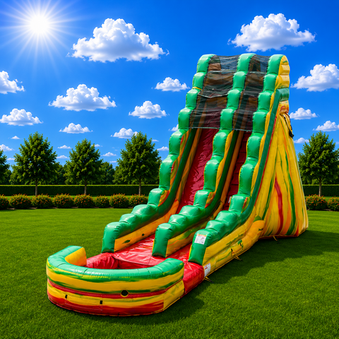 20' Amazon River water slide with pool 20' Amazon River water slide with pool
