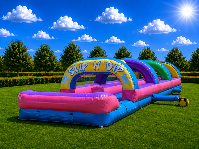 37' Dual Lane Slip N Slide 37' Dual Lane Slip N Slide