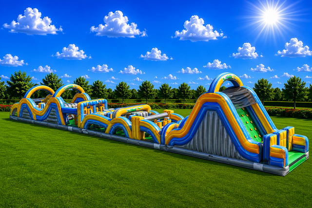 95' Radical Run obstacle course 95' Radical Run obstacle course