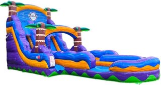 19' Hurricane Dual Lane Waterslide