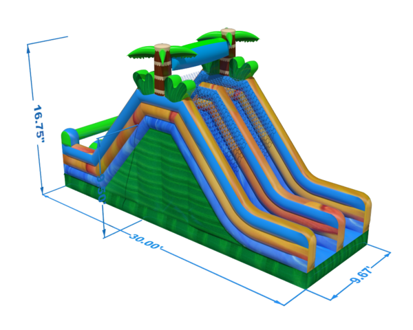 Rock Climb-N-Slide Tropical Rock Climb-N-Slide Tropical
