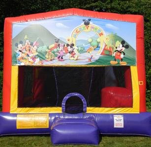 Mickey Mouse Bounce House Slide Combo Mickey Mouse Bounce House Slide Combo