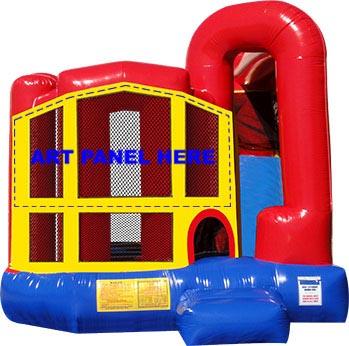 Combo Module Bounce House Cupcake Bounce Party Rentals