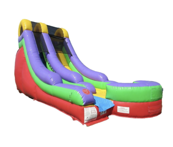 18' Rainbow Waterslide