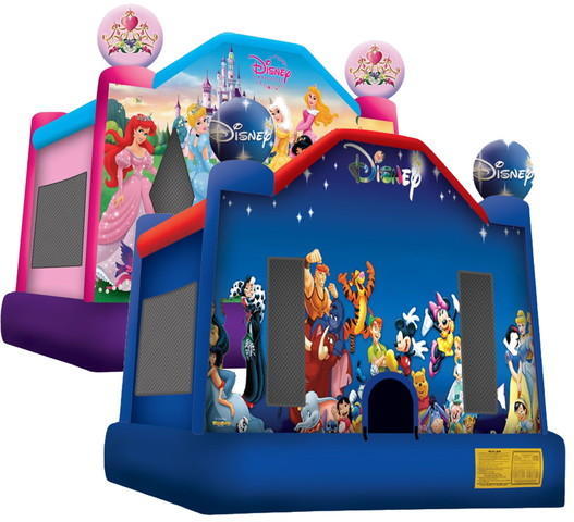 2 Disney Deluxe Bounces