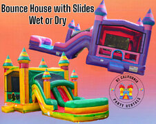 Combo Bounce Houses Wet or Dry