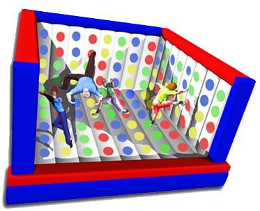 Inflatable Twister 3-D