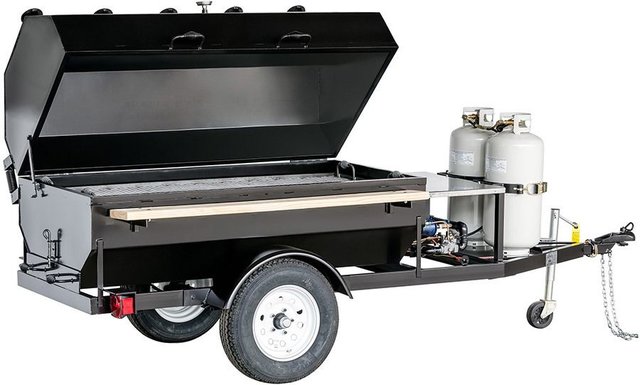Towable Propane Grill - 4  Foot